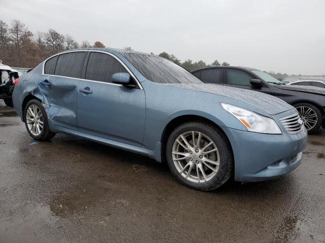 JNKBV61F78M262374 - 2008 INFINITI G35 BLUE photo 4