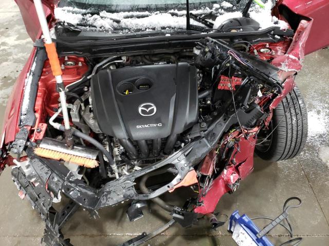 JM1BPBJM0K1136045 - 2019 MAZDA 3 RED photo 11