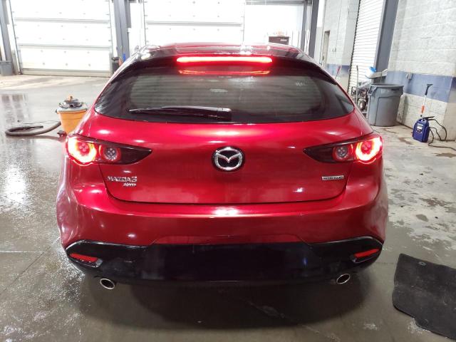 JM1BPBJM0K1136045 - 2019 MAZDA 3 RED photo 6