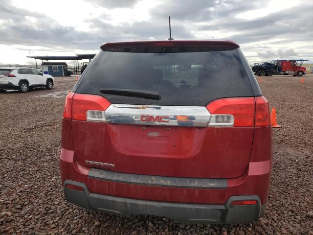 2GKALMEK3F6126337 - 2015 GMC TERRAIN SLE RED photo 6