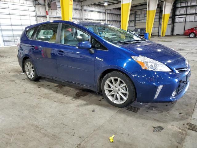 JTDZN3EU9C3022152 - 2012 TOYOTA PRIUS V BLUE photo 4