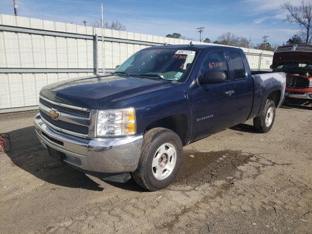 1GCRCREA7CZ147100 - 2012 CHEVROLET SILVERADO C1500  LS BLUE photo 1