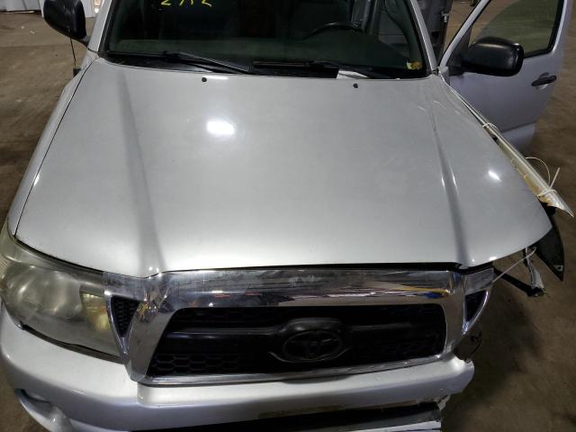 5TFUU4EN2BX015756 - 2011 TOYOTA TACOMA ACCESS CAB ვერცხლისფერი ფოტო 11