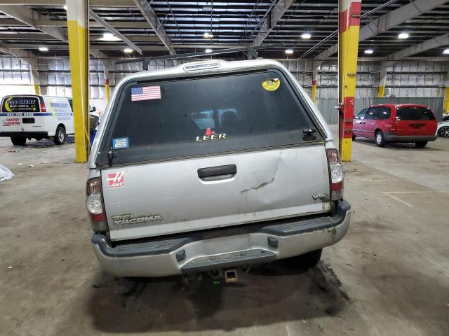 5TFUU4EN2BX015756 - 2011 TOYOTA TACOMA ACCESS CAB ვერცხლისფერი ფოტო 6