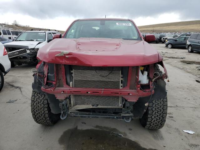 1GCGTEEN0K1267255 - 2019 CHEVROLET COLORADO ZR2 RED photo 5