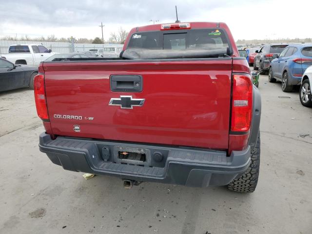 1GCGTEEN0K1267255 - 2019 CHEVROLET COLORADO ZR2 RED photo 6