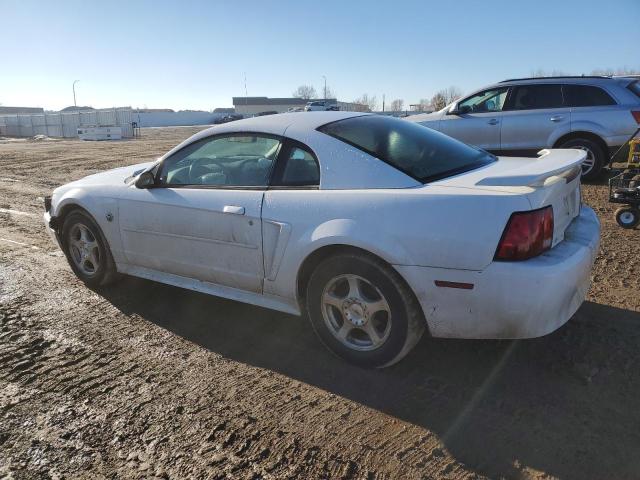 1FAFP40654F197323 - 2004 FORD MUSTANG WHITE photo 2