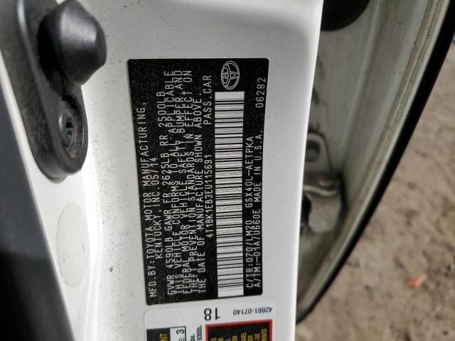 4T1BK1EB3EU115691 - 2014 TOYOTA AVALON BASE Ağ foto 12