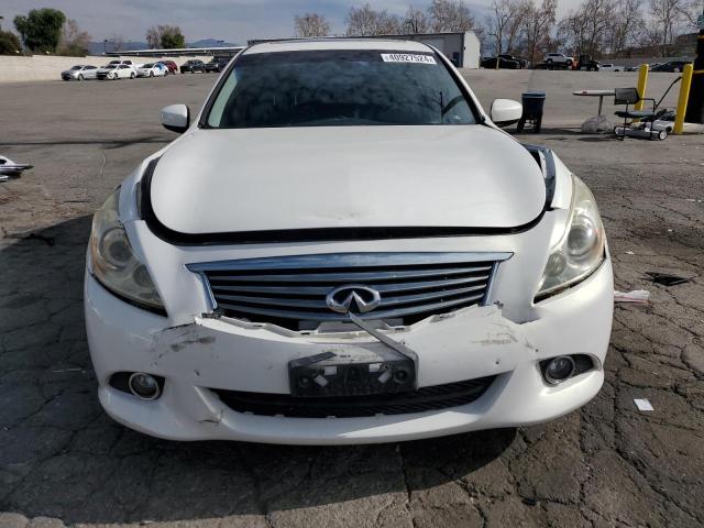 JN1DV6AP5CM813044 - 2012 INFINITI G25 BASE WHITE photo 5