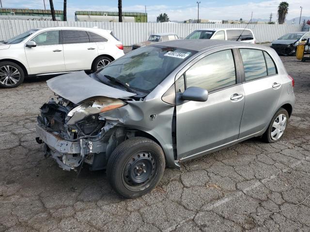 JTDKT903295277344 - 2009 TOYOTA YARIS GRAY photo 1