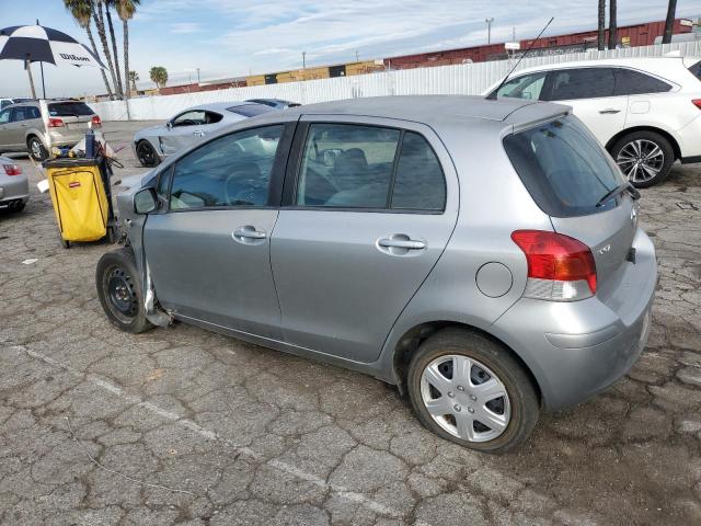 JTDKT903295277344 - 2009 TOYOTA YARIS GRAY photo 2