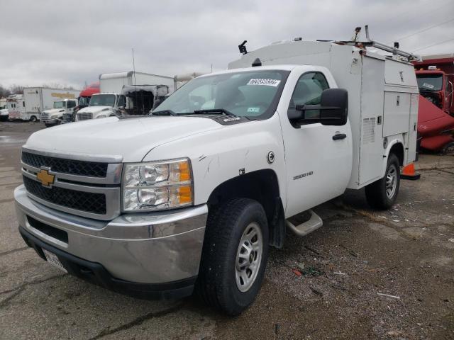 1GB3CZCG8CF227895 - 2012 CHEVROLET SILVERADO C3500 WHITE photo 1