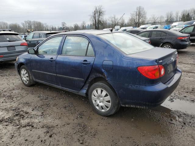 JTDBR32E142038176 - 2004 TOYOTA COROLLA CE BLUE photo 2