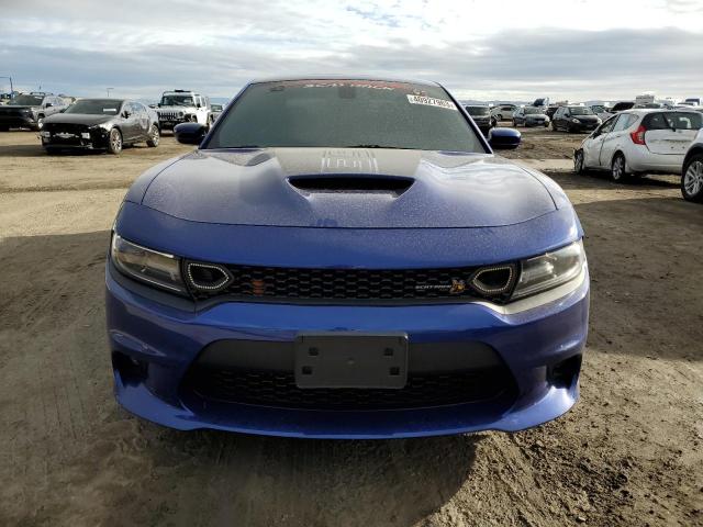 2C3CDXGJ3KH678379 - 2019 DODGE CHARGER SCAT PACK BLUE photo 5