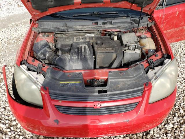 1G1AT58H097182296 - 2009 CHEVROLET COBALT LT RED photo 11