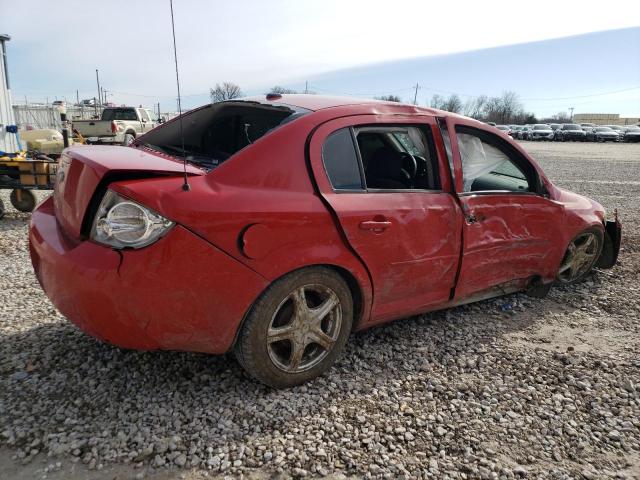 1G1AT58H097182296 - 2009 CHEVROLET COBALT LT RED photo 3