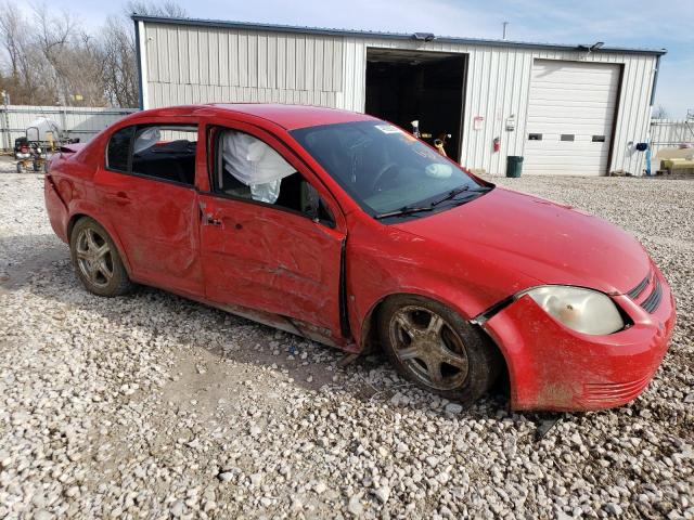 1G1AT58H097182296 - 2009 CHEVROLET COBALT LT RED photo 4