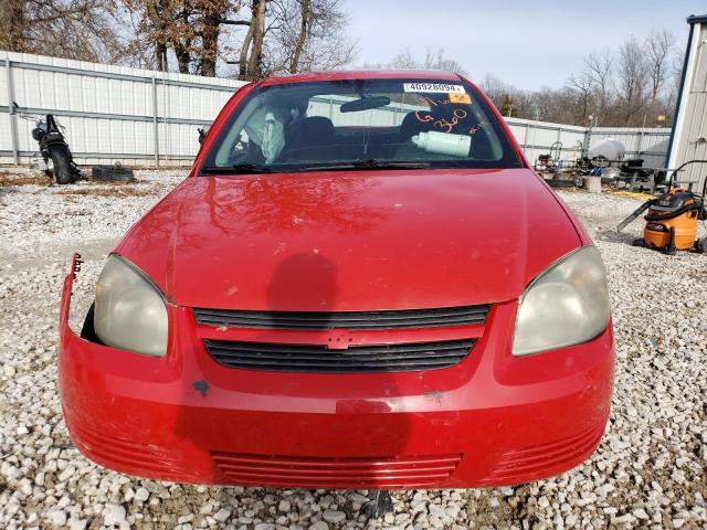 1G1AT58H097182296 - 2009 CHEVROLET COBALT LT RED photo 5