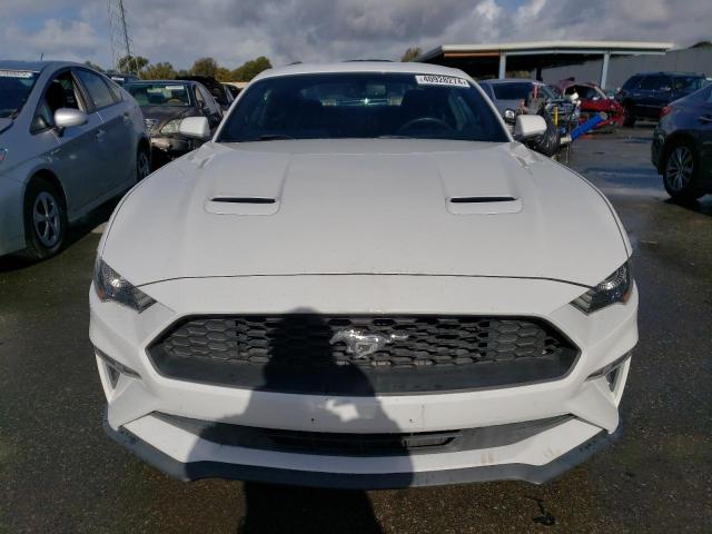 1FA6P8TH1K5118835 - 2019 FORD MUSTANG WHITE photo 5