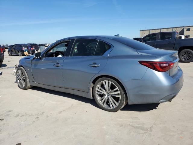 JN1EV7AP5JM361944 - 2018 INFINITI Q50 LUXE TEAL photo 2