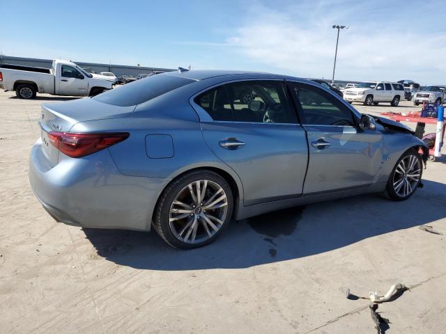 JN1EV7AP5JM361944 - 2018 INFINITI Q50 LUXE TEAL photo 3