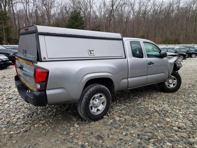 5TFRX5GN6JX127474 - 2018 TOYOTA TACOMA ACCESS CAB SILVER photo 3