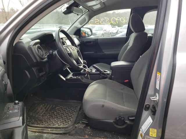 5TFRX5GN6JX127474 - 2018 TOYOTA TACOMA ACCESS CAB ვერცხლისფერი ფოტო 7