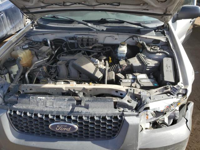 1FMYU93175KD62589 - 2005 FORD ESCAPE XLT SILVER photo 12