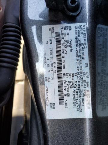 1FADP3F26FL357445 - 2015 FORD FOCUS SE GRAY photo 12