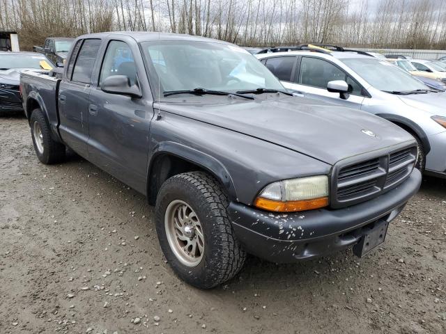 1D7HL38N53S143035 - 2003 DODGE DAKOTA QUAD SPORT GRAY photo 4