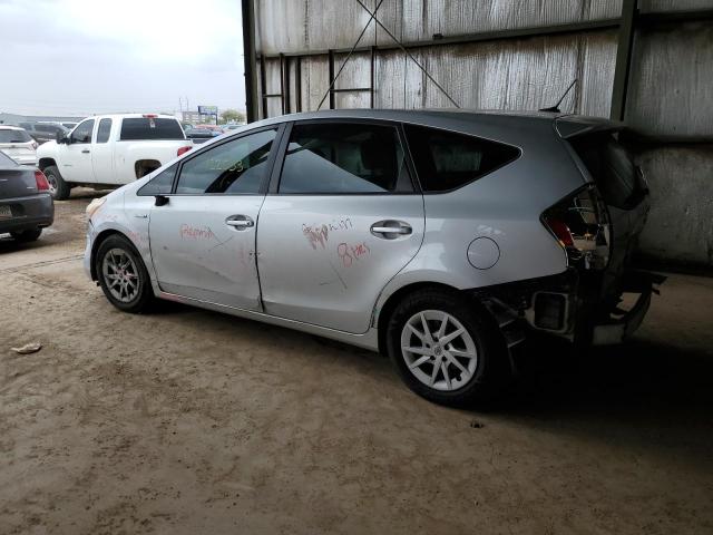 JTDZN3EU0C3027823 - 2012 TOYOTA PRIUS V SILVER photo 2