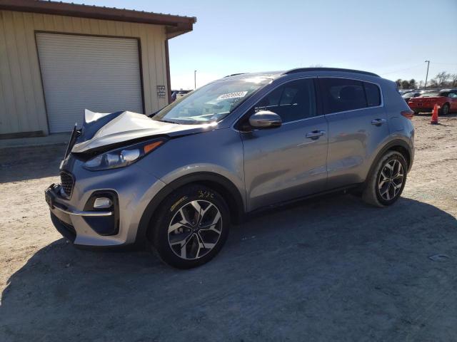 KNDPN3AC7L7828200 - 2020 KIA SPORTAGE EX GRAY photo 1