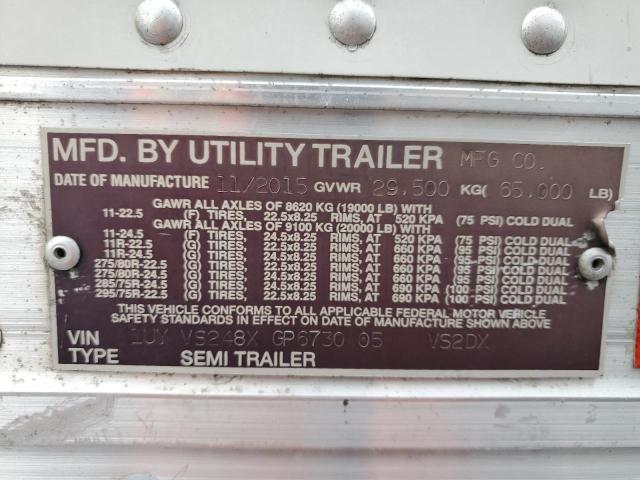 1UYVS248XGP673005 - 2016 UTILITY UTILITY WHITE photo 10