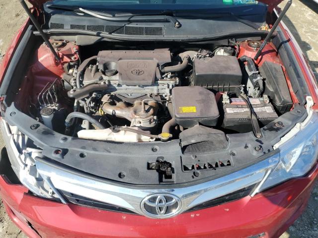 4T4BF1FK7ER404419 - 2014 TOYOTA CAMRY L RED photo 11