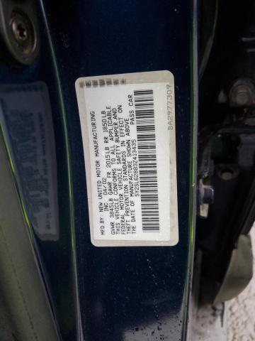 5Y2SL62883Z413435 - 2003 PONTIAC VIBE BLUE photo 12