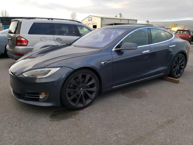 5YJSA1E28JF278458 - 2018 TESLA MODEL S Գրաֆիտ լուսանկար 1