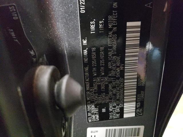 5TDHZRBHXNS184397 - 2022 TOYOTA HIGHLANDER XLE Boz foto 12