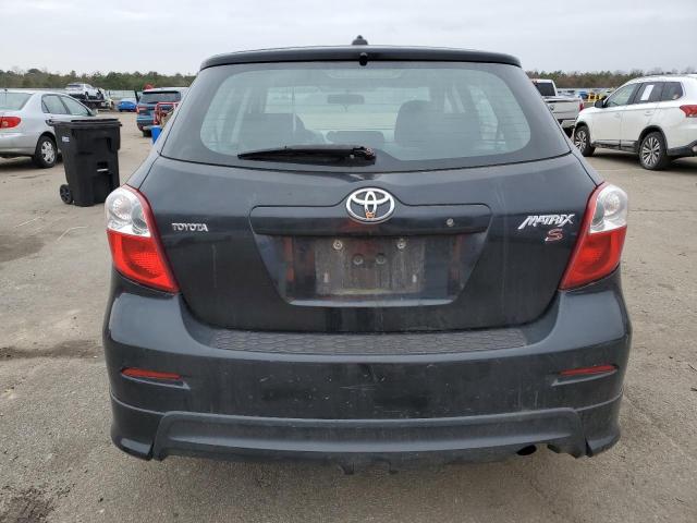 2T1KE40E59C014783 - 2009 TOYOTA COROLLA MA S BLACK photo 6