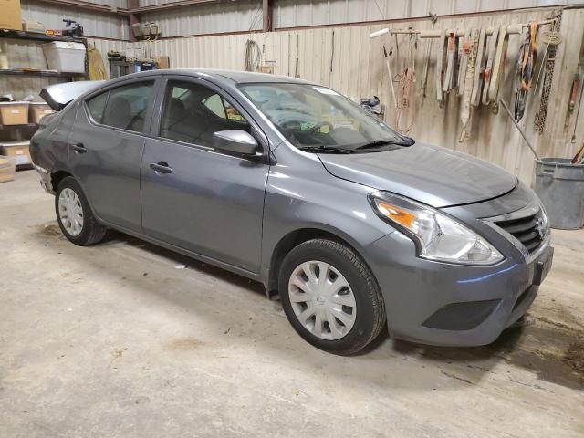 3N1CN7AP7KL803660 - 2019 NISSAN VERSA S GRAY photo 4