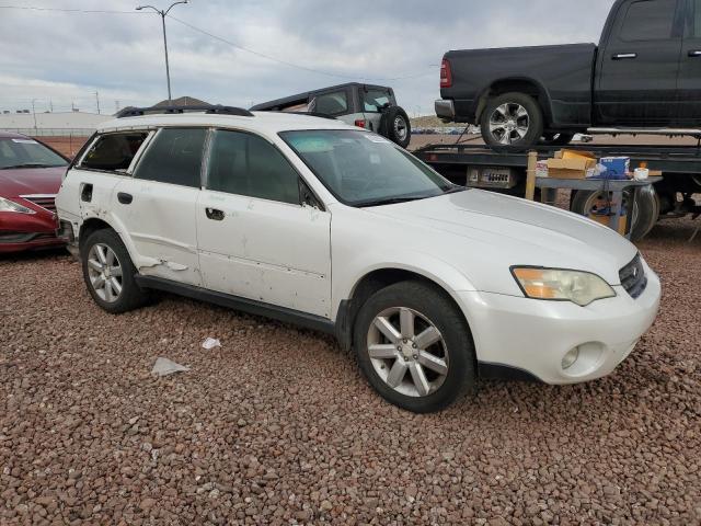 4S4BP61C176333357 - 2007 SUBARU OUTBACK OUTBACK 2.5I WHITE photo 4