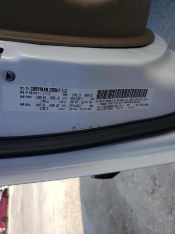 2C4RC1BG8ER215850 - 2014 CHRYSLER TOWN & COU TOURING 白色 照片 13