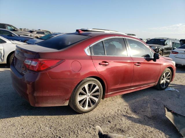 4S3BNAN6XH3008078 - 2017 SUBARU LEGACY 2.5I LIMITED BURGUNDY photo 3