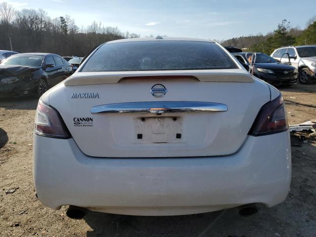 1N4AA5AP7CC868547 - 2012 NISSAN MAXIMA S WHITE photo 6