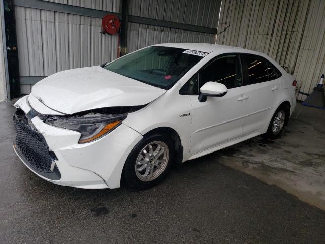 JTDEAMDE9MJ030257 - 2021 TOYOTA COROLLA LE WHITE photo 1