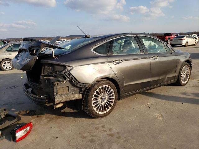 3FA6P0K92GR263351 - 2016 FORD FUSION TITANIUM GRAY photo 3