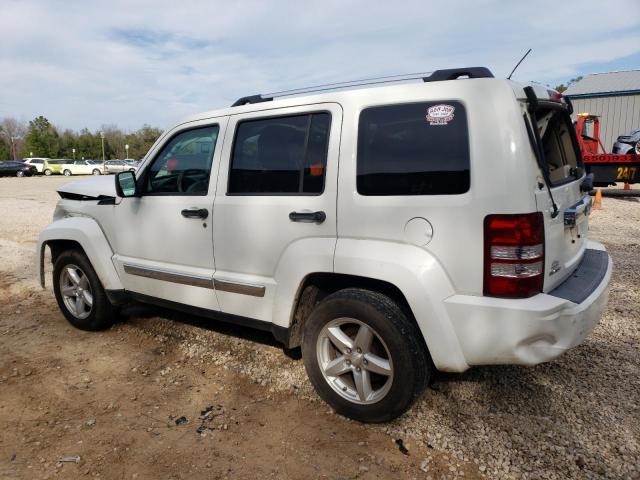 1J8GP58K28W190544 - 2008 JEEP LIBERTY LIMITED WHITE photo 2