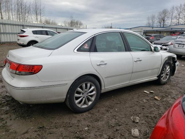 KMHFC46F77A209773 - 2007 HYUNDAI AZERA SE WHITE photo 3