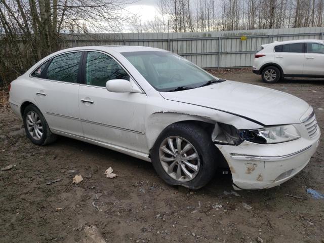 KMHFC46F77A209773 - 2007 HYUNDAI AZERA SE WHITE photo 4