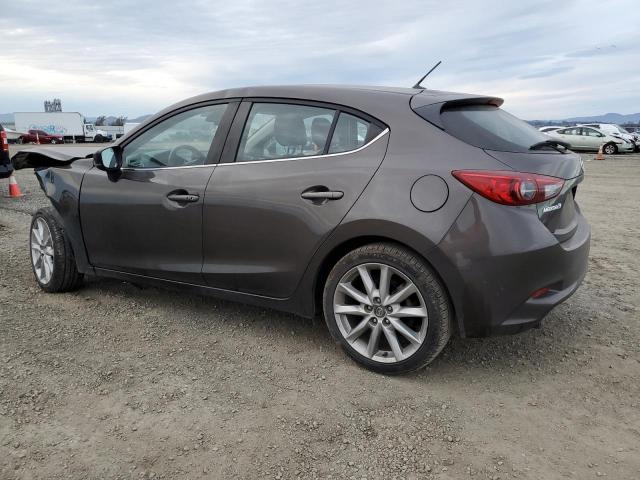 JM1BN1L3XH1148653 - 2017 MAZDA 3 TOURING GRAY photo 2