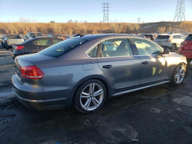 1VWBS7A38FC056048 - 2015 VOLKSWAGEN PASSAT SE GRAY photo 3